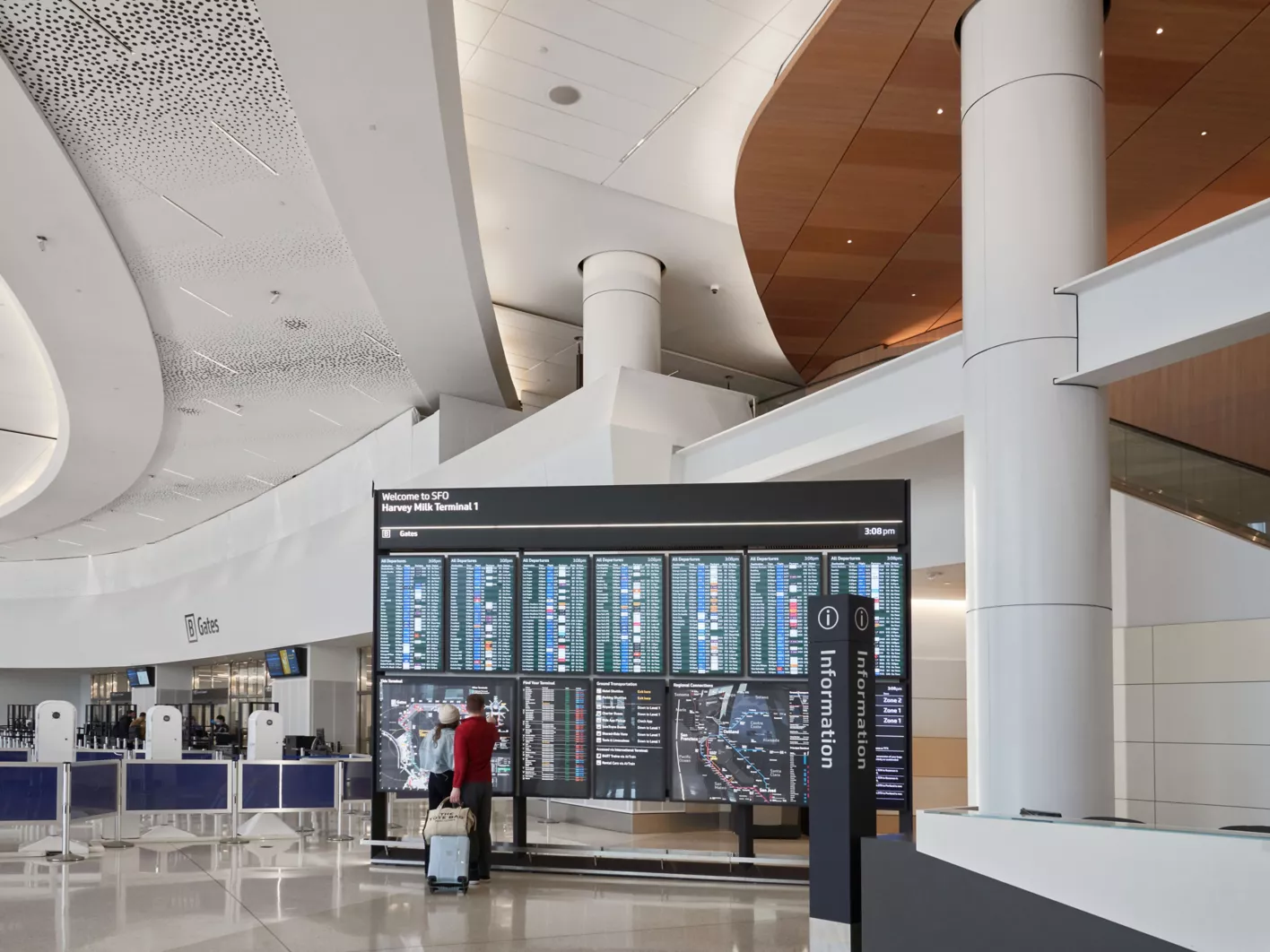 USG Ceilings Plus® Illusions® Metal Panel System, Finish: Sarante® - Custom & Blanco Mat®  High LRV Paint, Architect: Gensler, Photo: Fungi Media, © USG Interiors, LLC