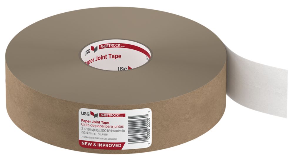 New & Improved - Sheetrock® Brand Paper Joint Tape — USG