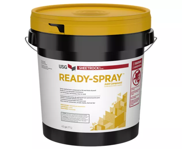 Sheetrock® Brand Ready-Spray™ Joint Compound | USG