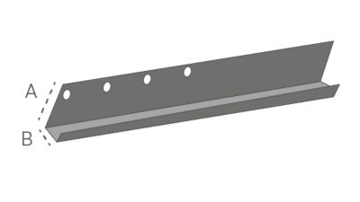 USG - USG STEELROCK®  Reborde J  calibre 28 - USG STEELROCK®  Reborde J  calibre 28