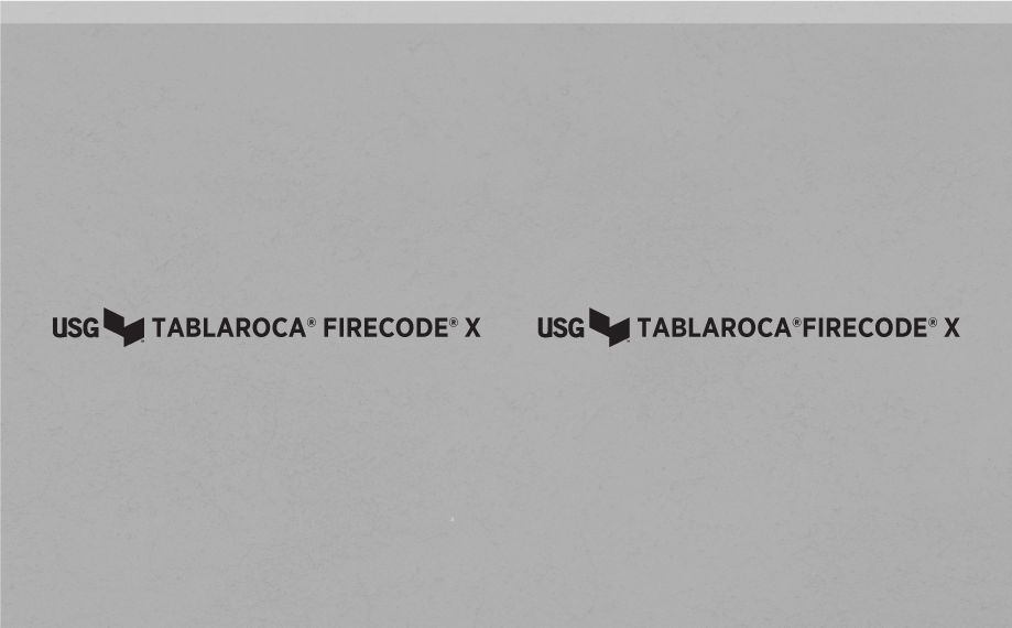 USG - USG TABLAROCA® FIRECODE® X - USG TABLAROCA® FIRECODE® X