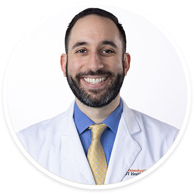 Circular portrait of Navid Valizadeh, MD.