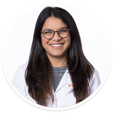 Circular portrait of Saleema Kherani-Ali, MD