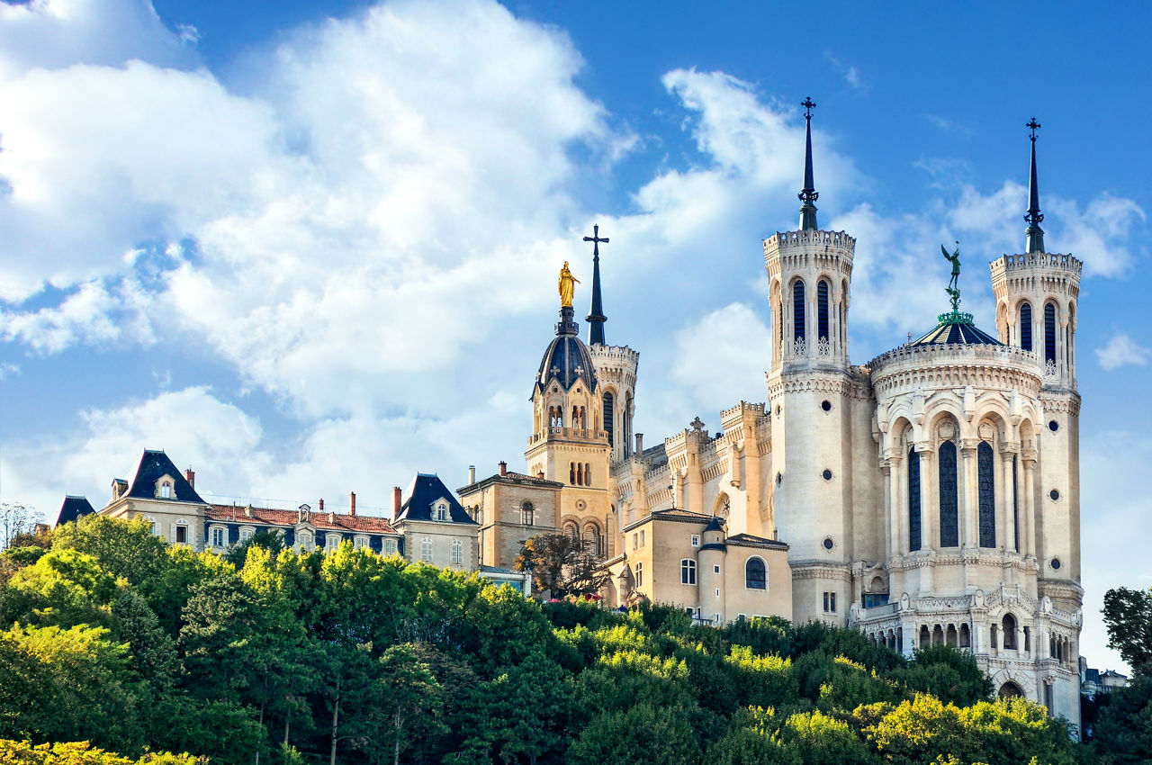 Basilica of Notre Dame de Fourviere Lyon