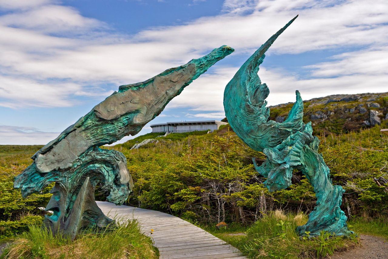 Bronze Sculpture LAnse Aux Meadows