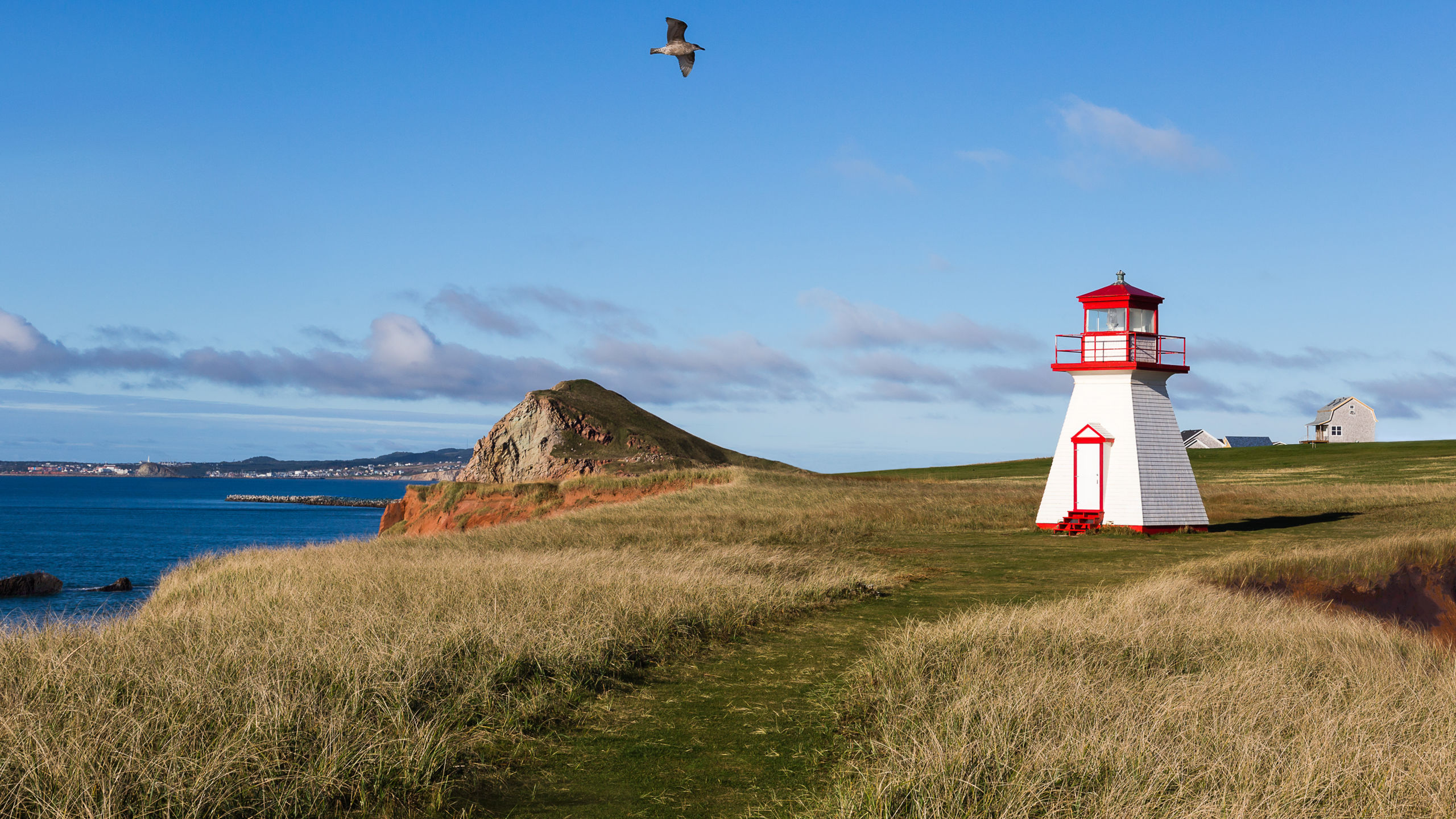 Cape Alright Lighthouse Magdalen Islands