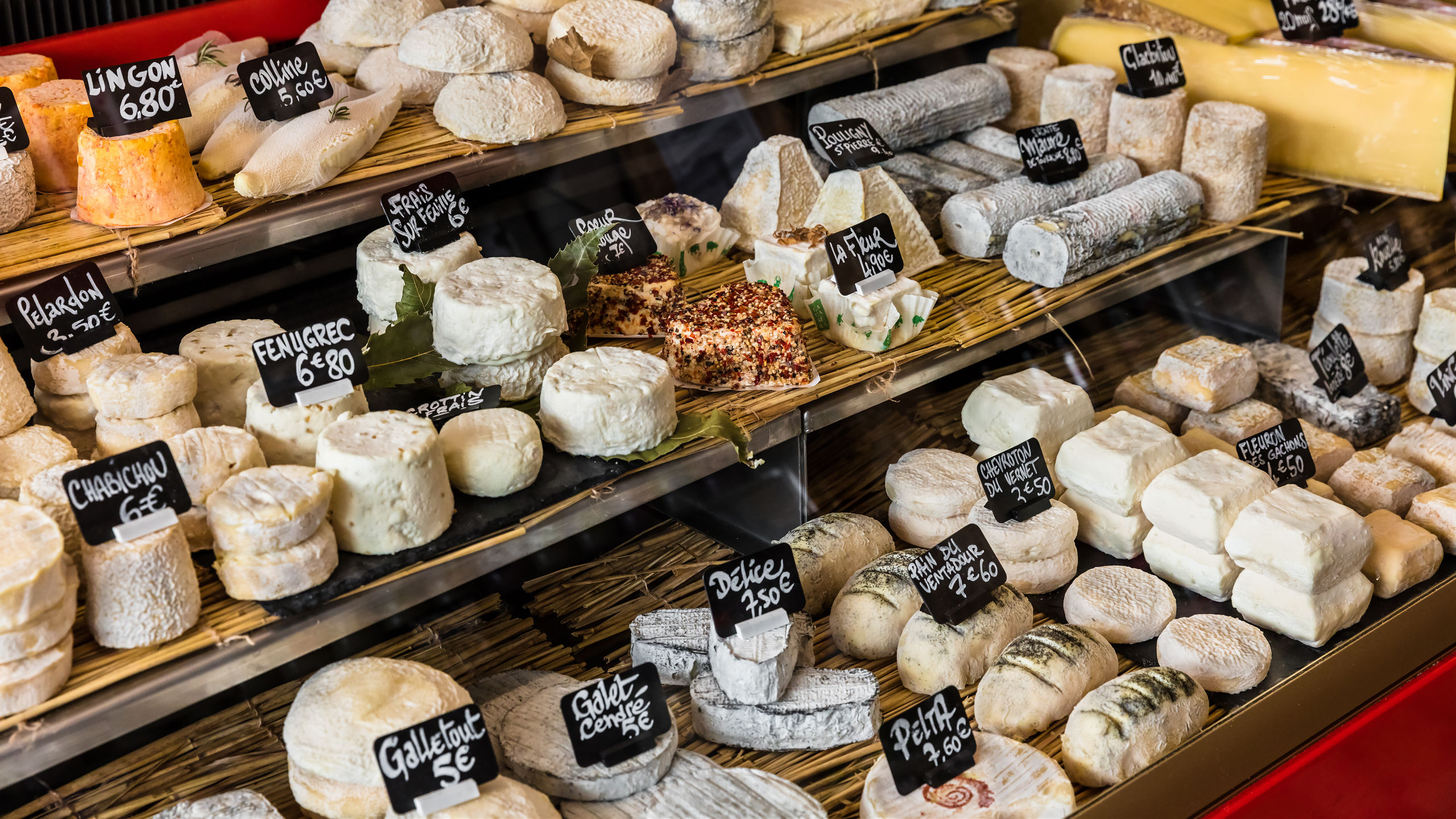 Cheese Store Display Paris