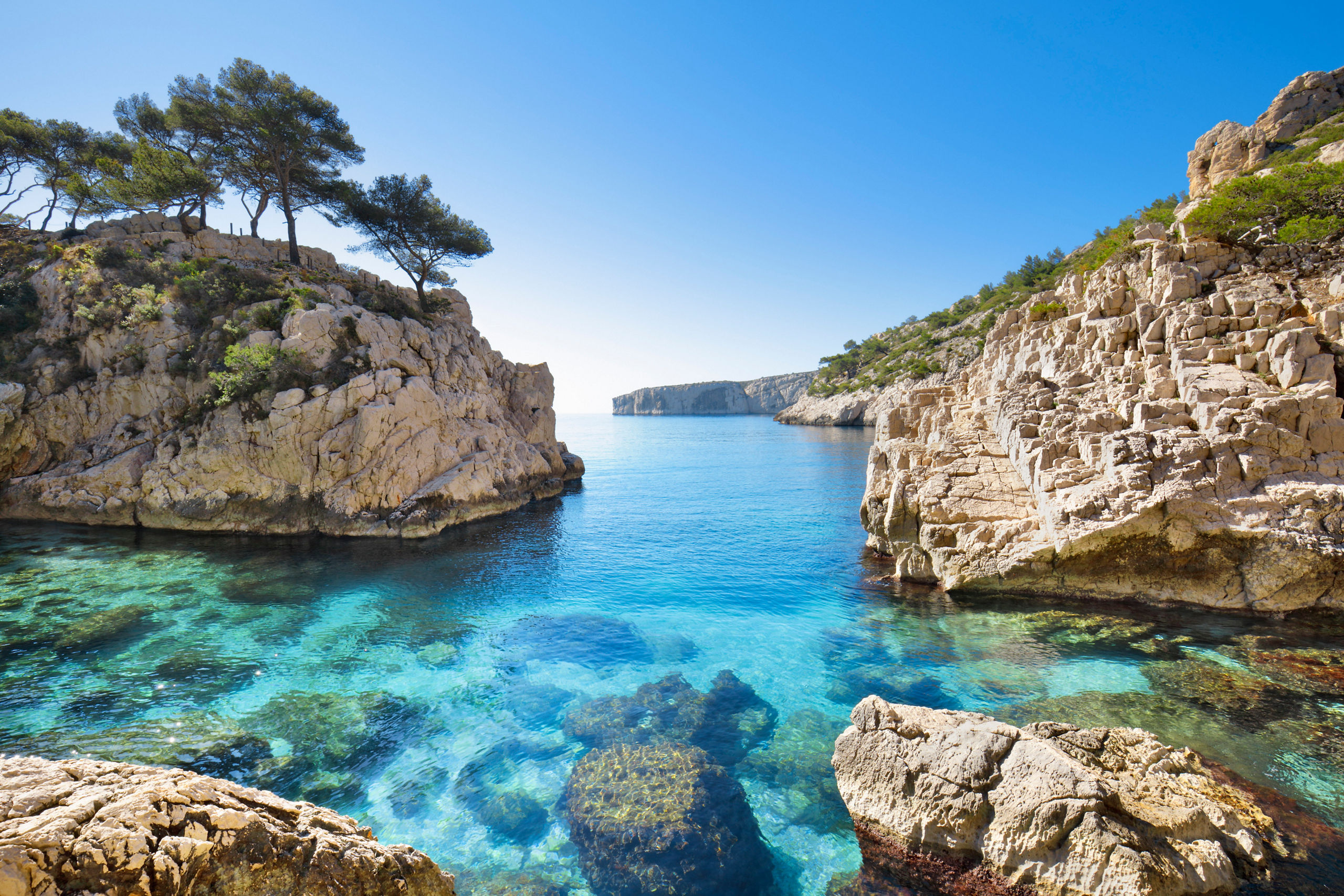 Coastal Inlet Cote dAzur Marseille