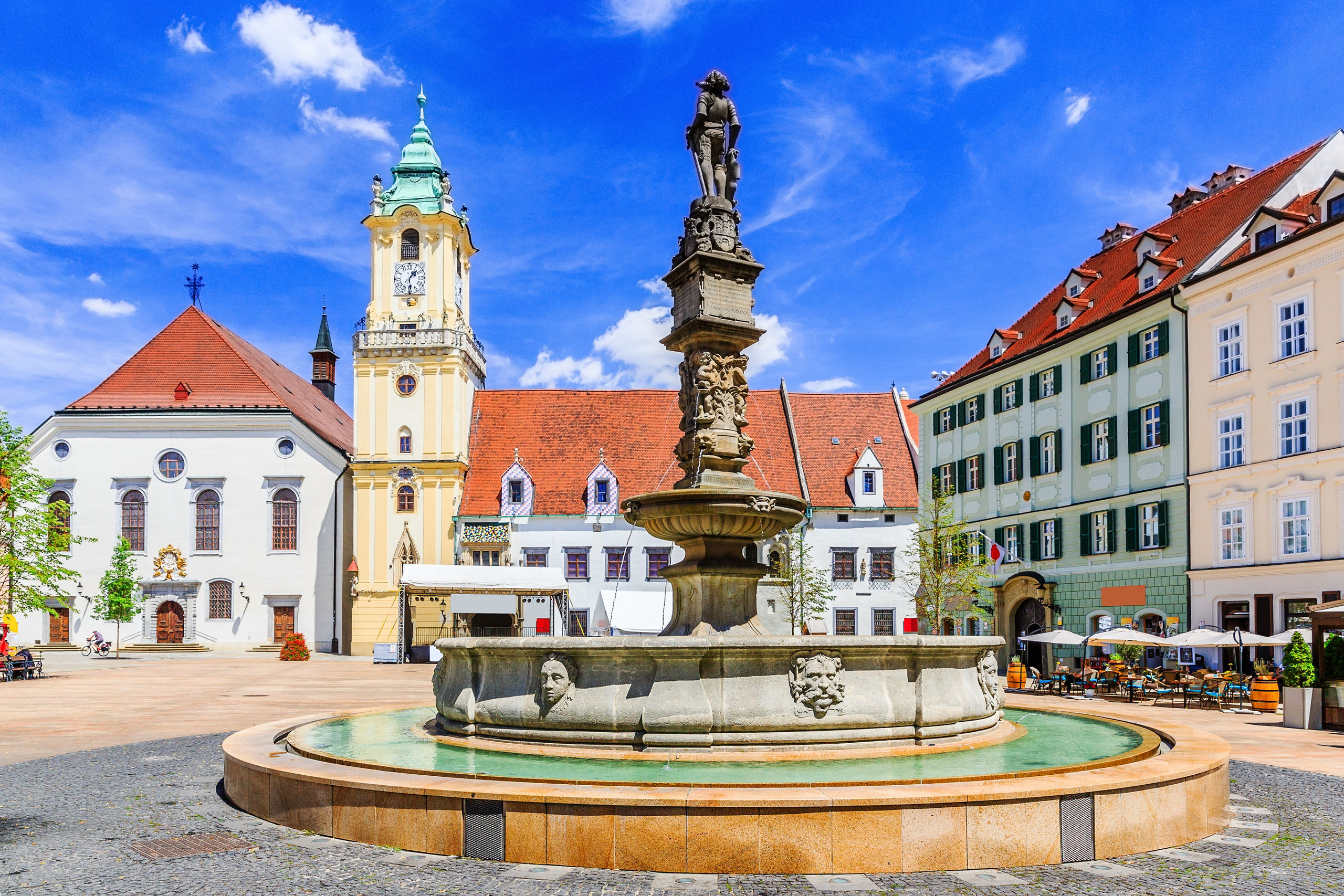 Fountain View Main Square Bratislava
