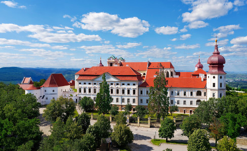 Gottweig Abbey Trees Clouds Krems
