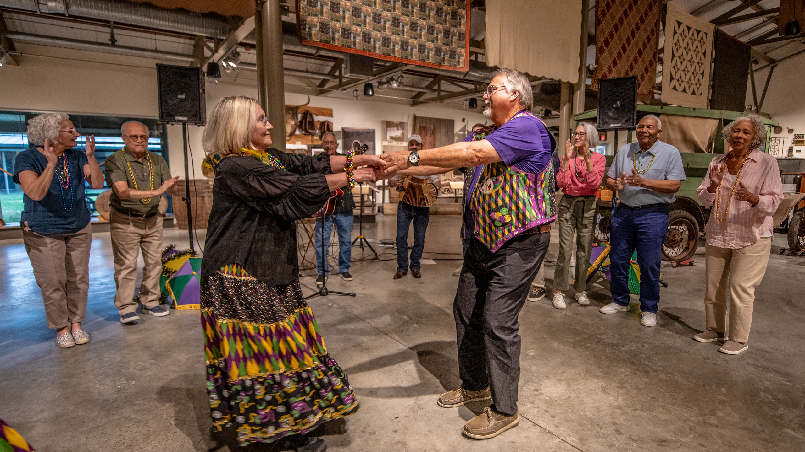 Guests Clapping Dancers Baton Rouge