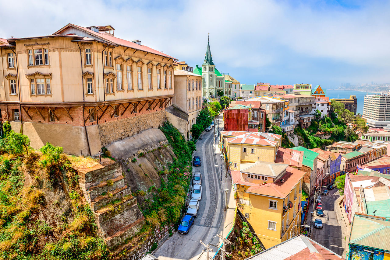 Hillside Homes Valparaiso Chile