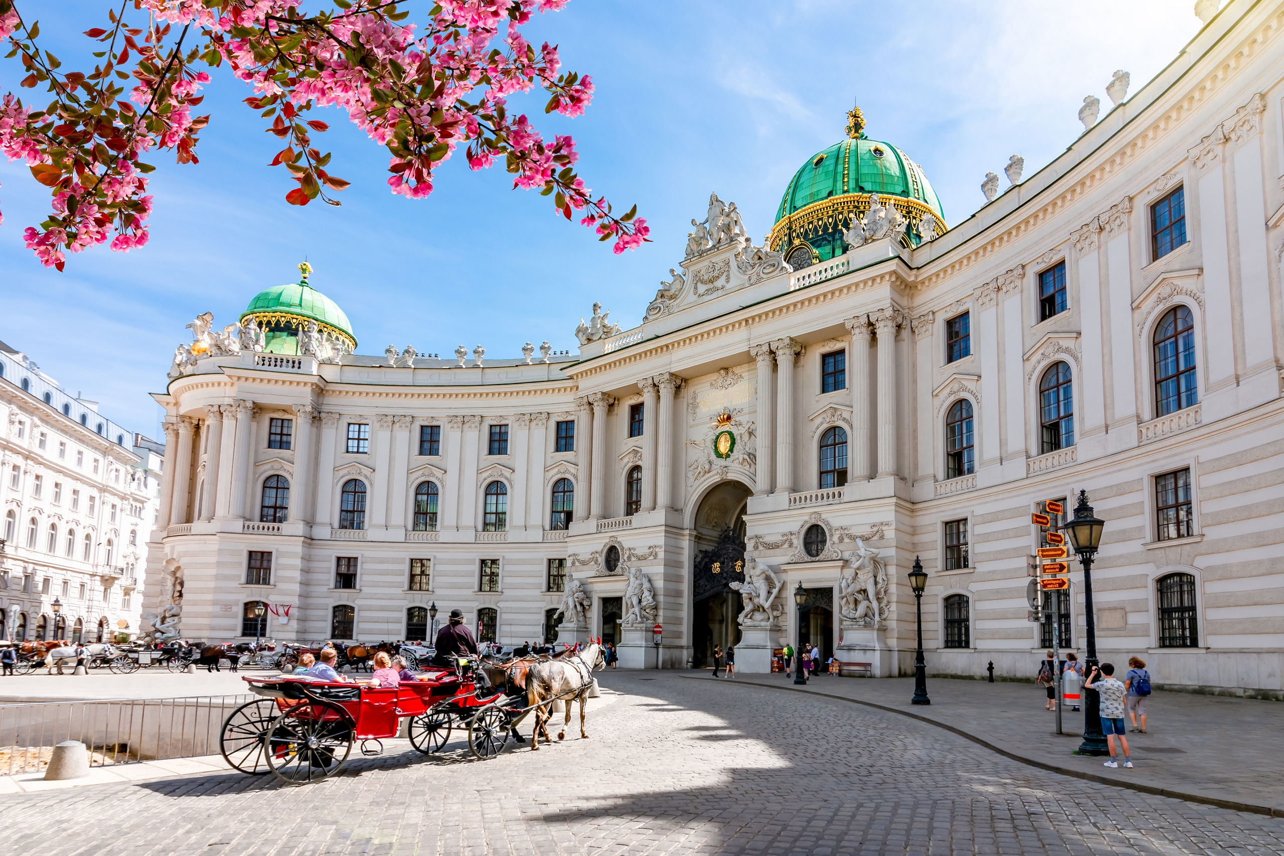 Hofburg Palace Carriage Courtyard Vienna