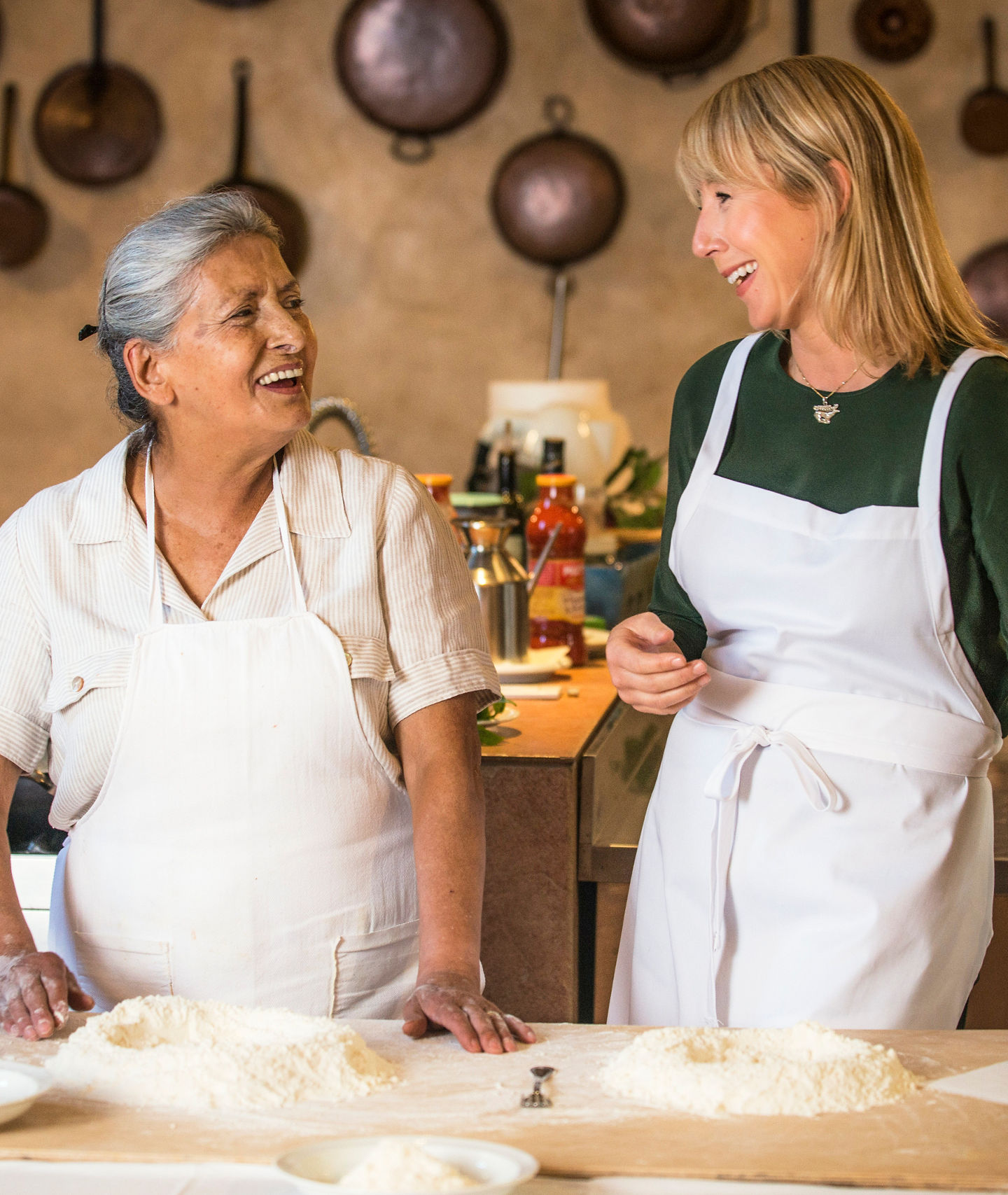 Cooking Class with Flour and Eggs