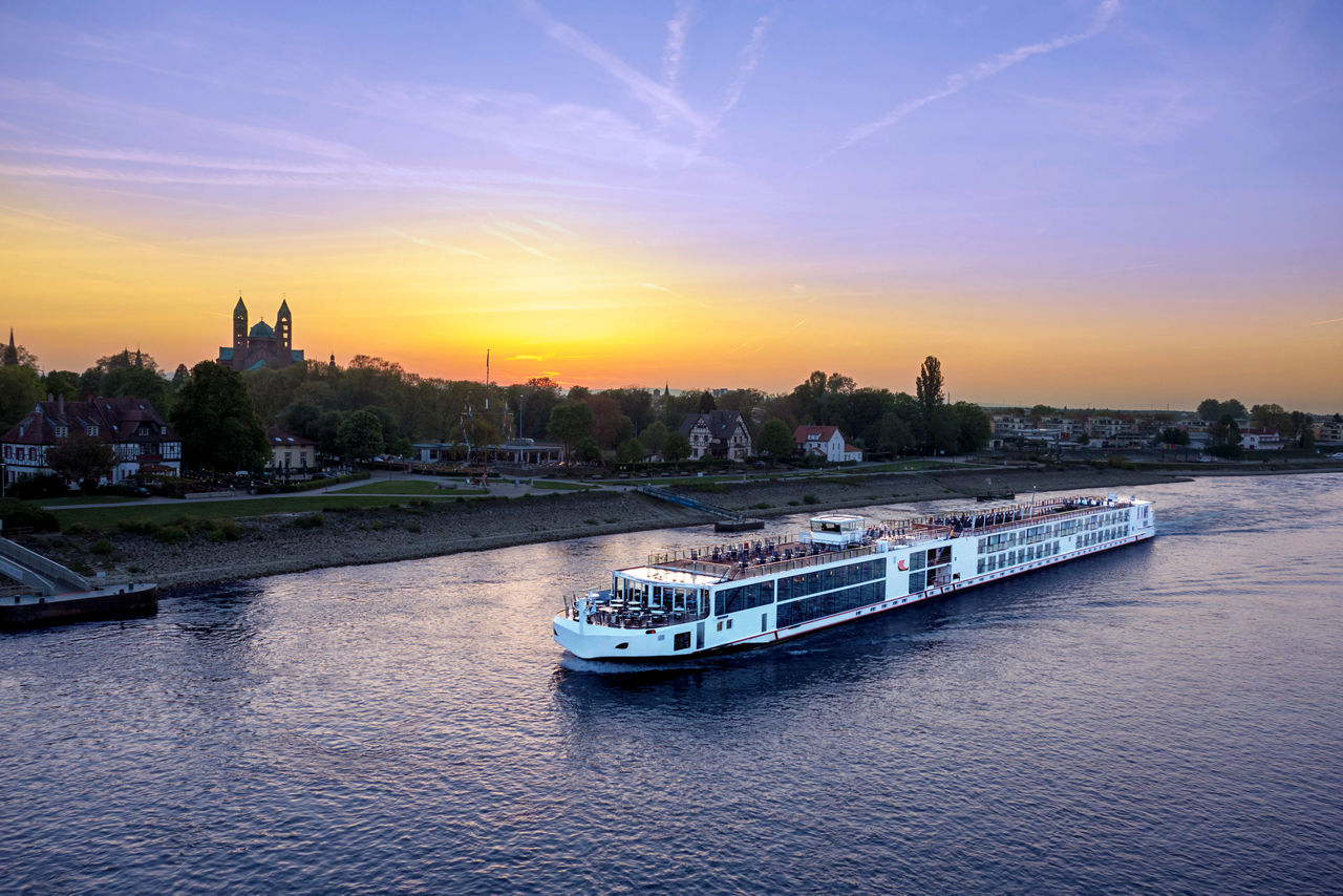 Longships Alsvin Rhine Sunset Speyer