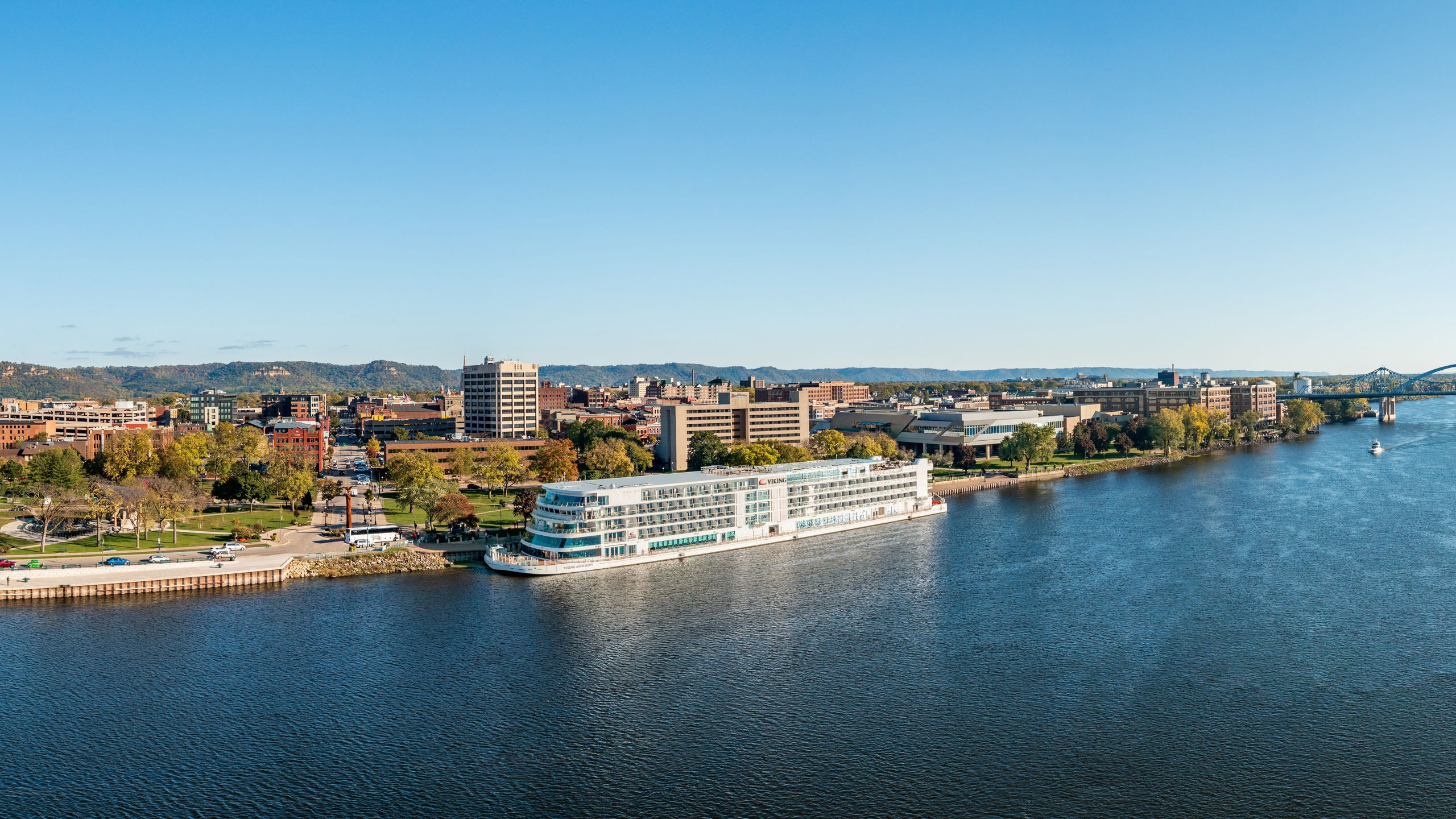 MSP Ship Docked Mississippi River La Crosse