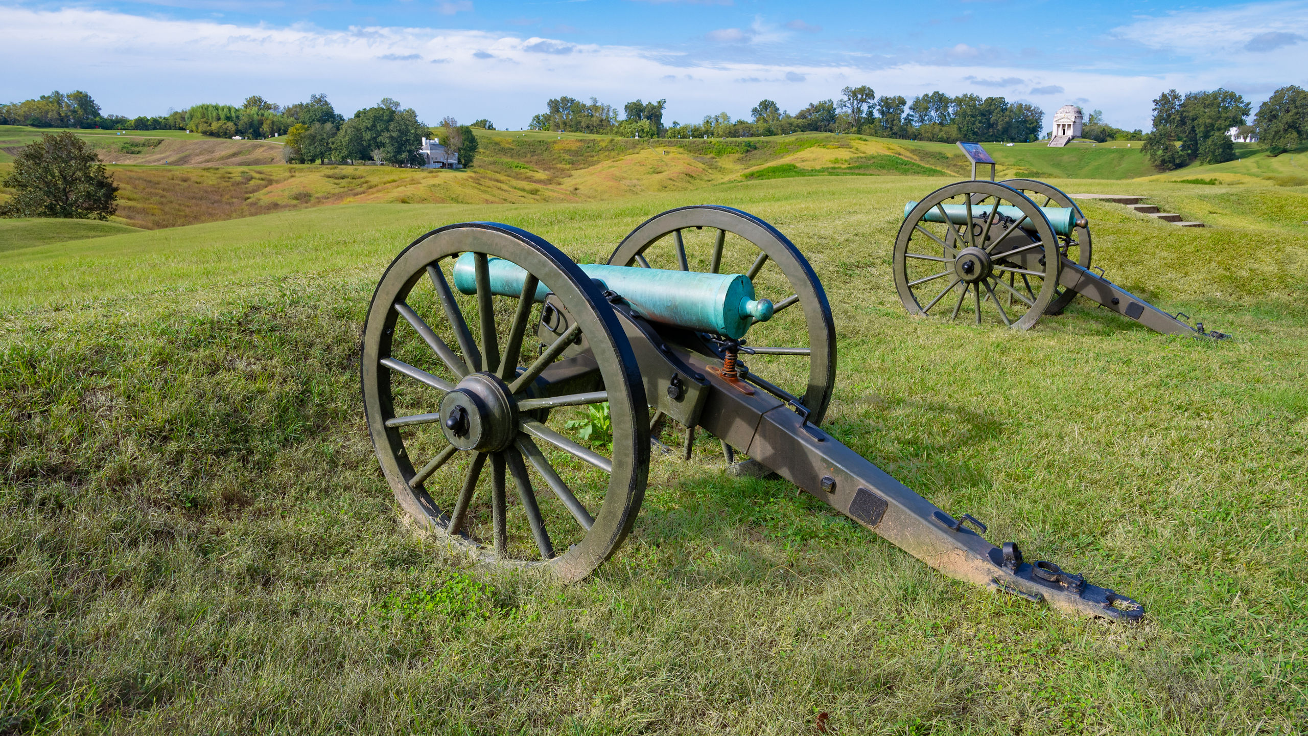 National Military Park Cannons Vicksburg