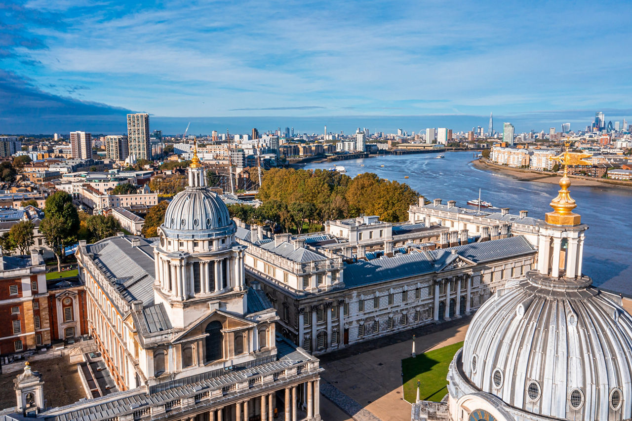 Panorama Greenwich Naval Academy London