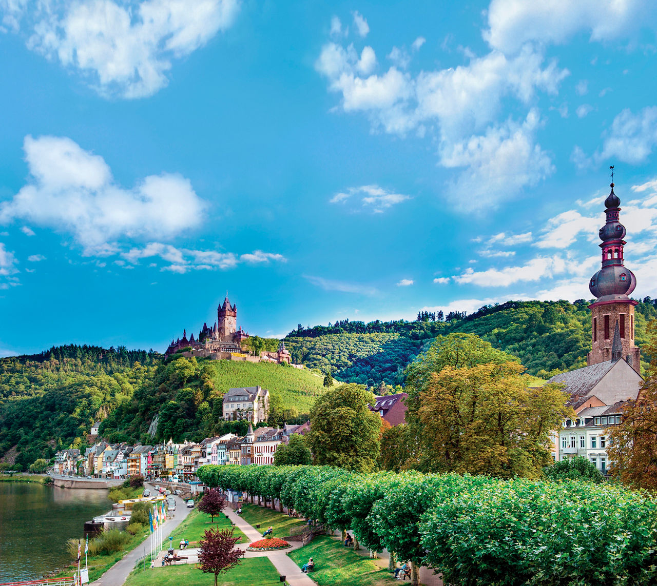 Reichsberg Castle Moselle River Cochem