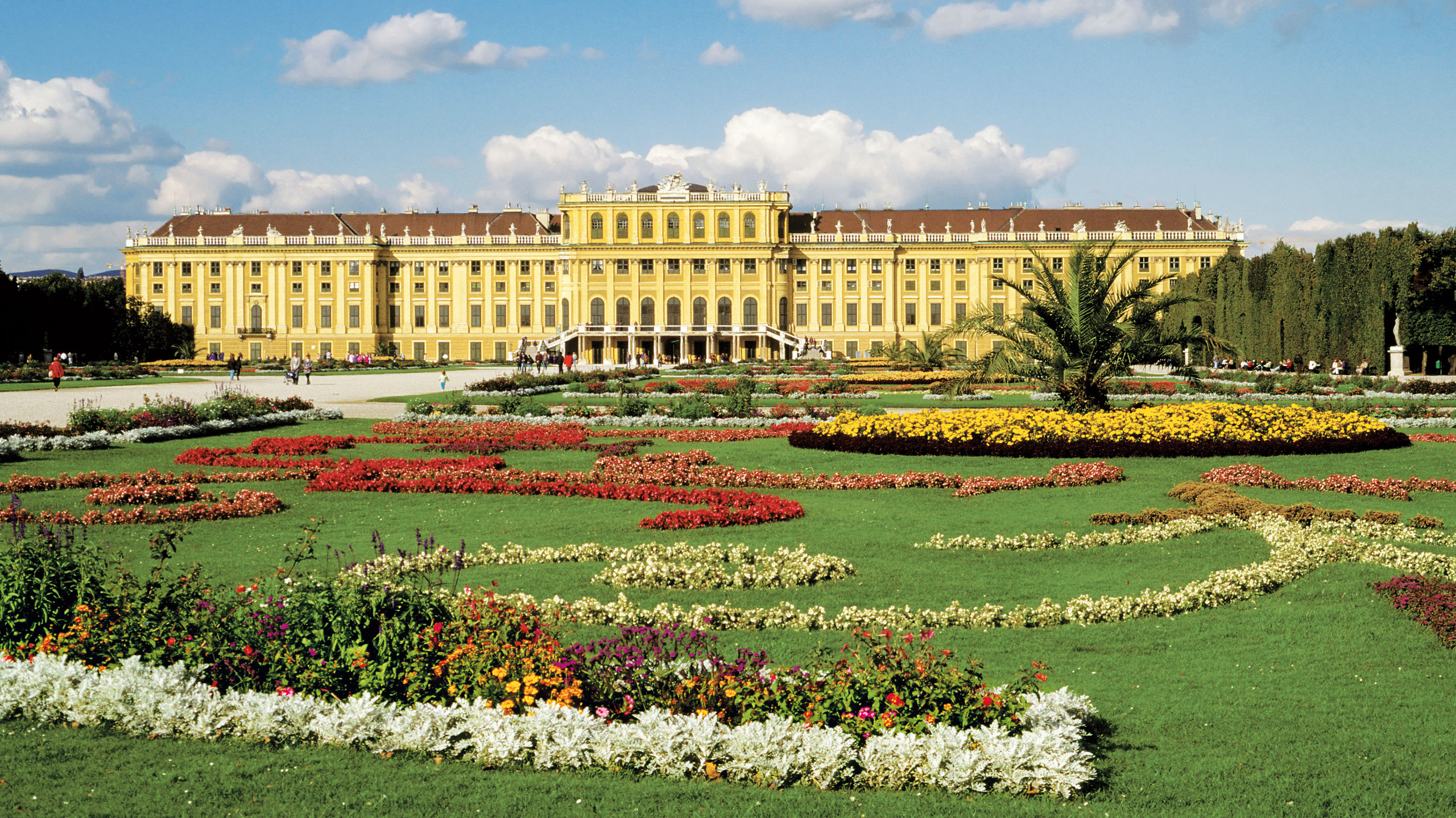 Schonbrunn Palace Gardens Vienna