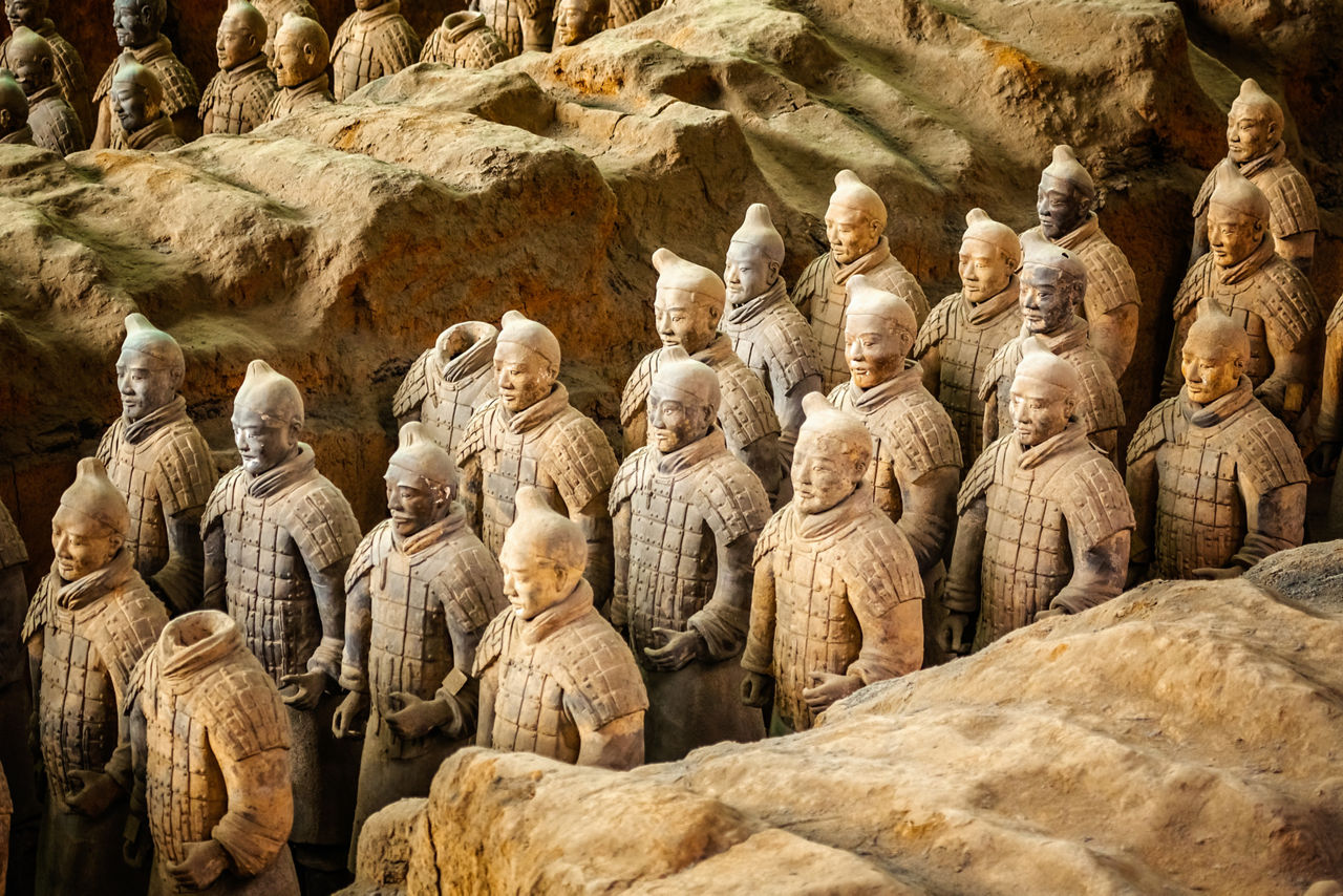 Terracota Army Sculptures Xian