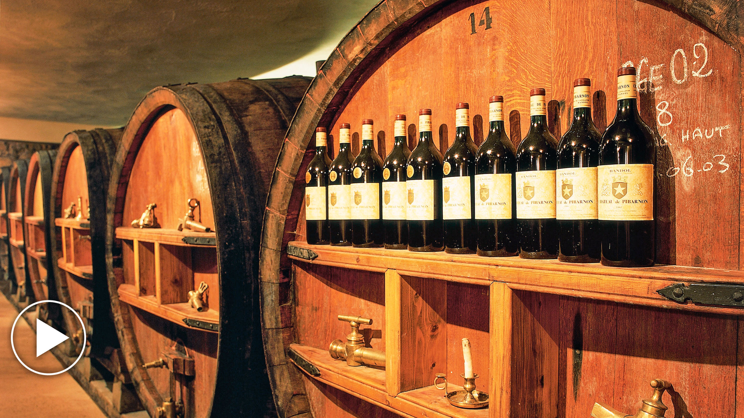 Wine Barrels Bandol Provence