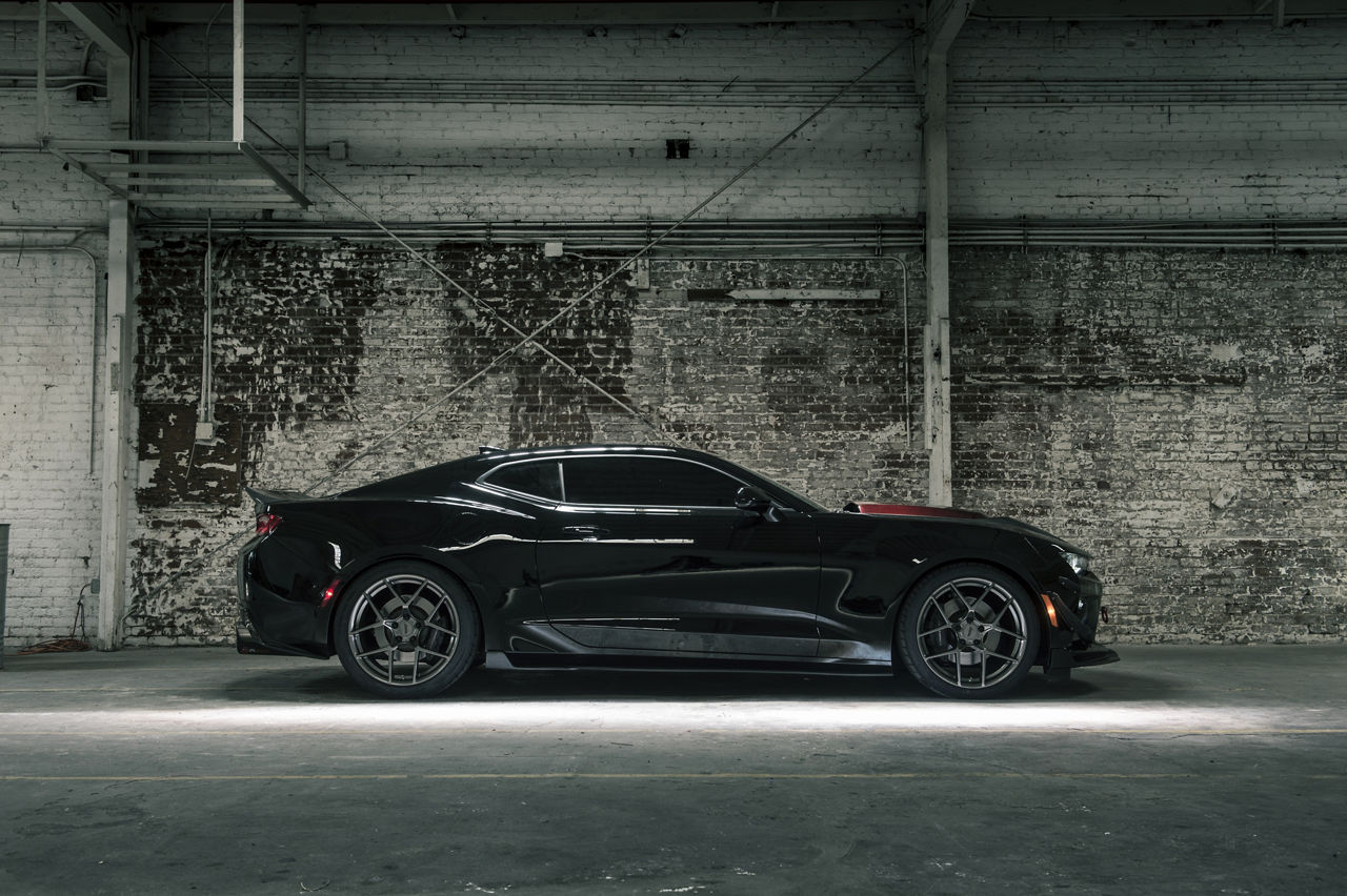 2016 Chevrolet Camaro SS - American Racing CROSSFIRE - Gray | American ...