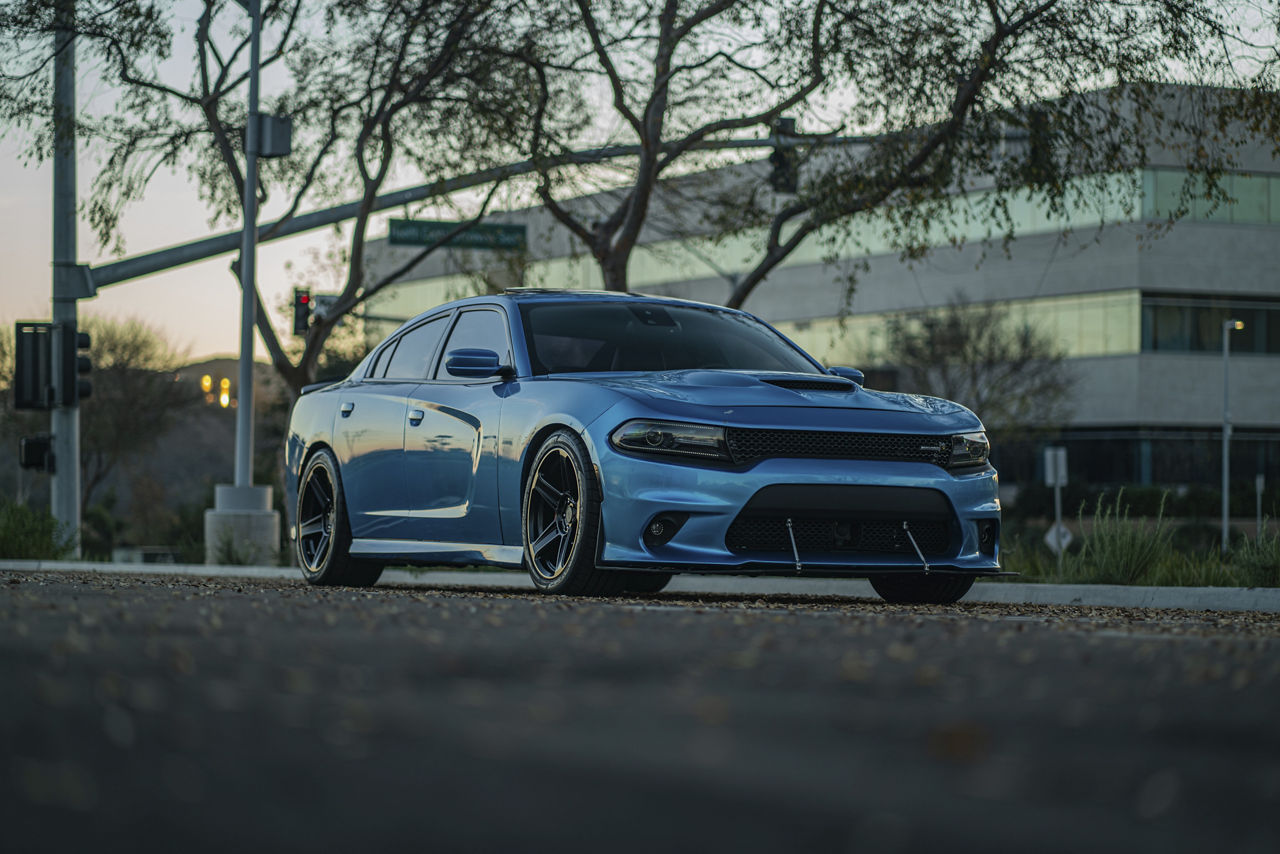 2013 Dodge Charger Scatpack - American Racing AR936 - Black | American ...