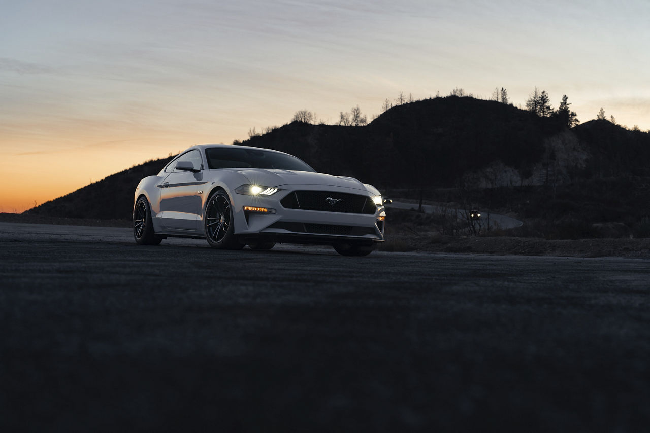 2020 Ford Mustang GT - American Racing MACH FIVE - Black | American Racing