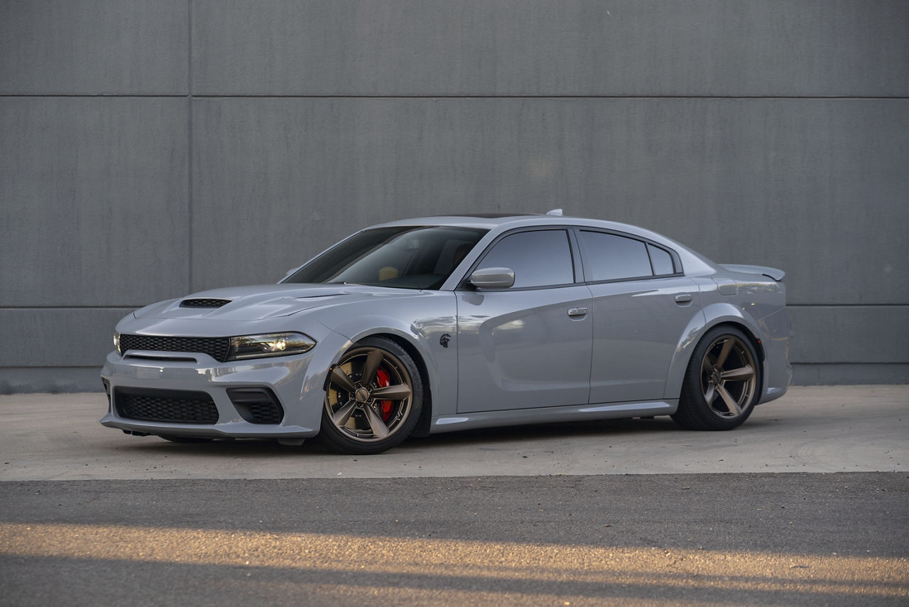 2021 Dodge Charger Hellcat - American Racing TTF - Bronze | Wheel Pros