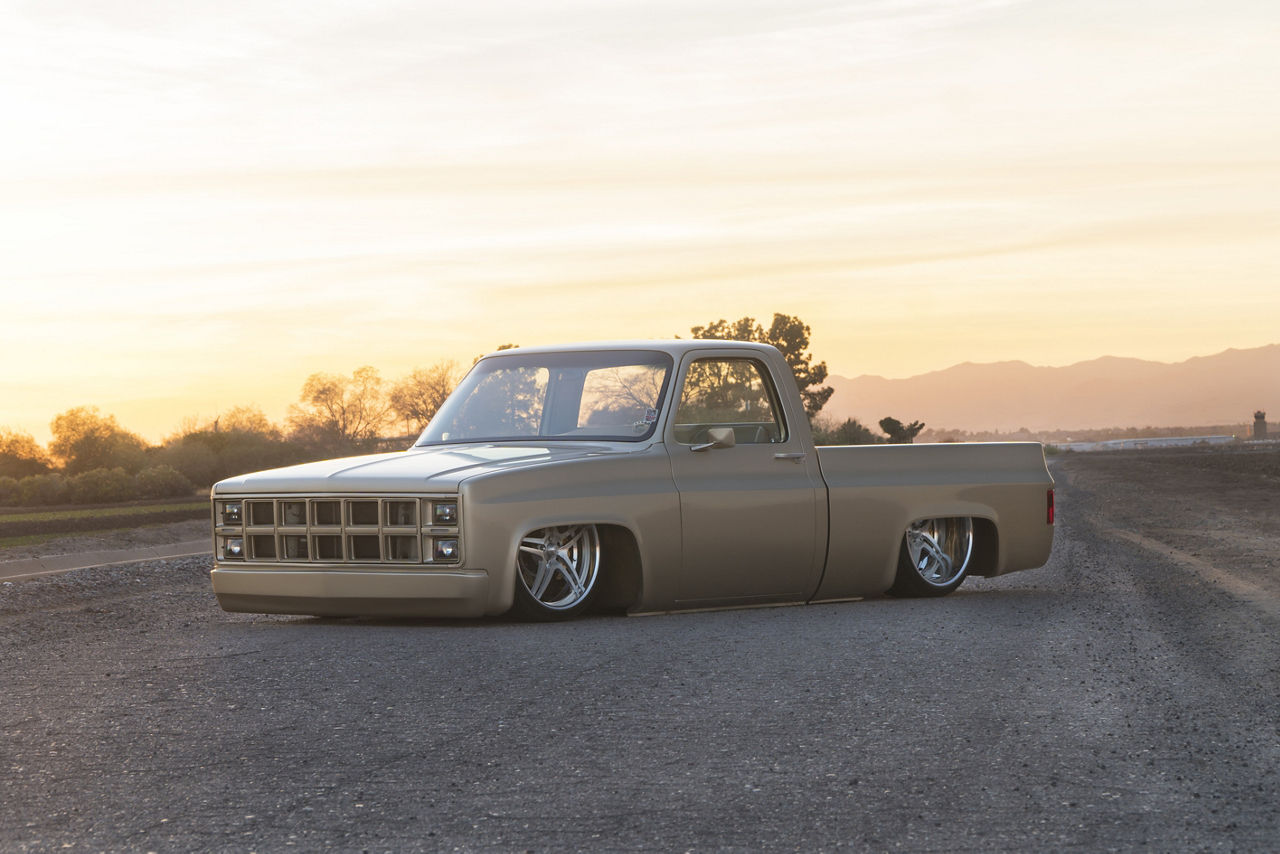 1981 Chevrolet C10 - American Racing VF481 - Brushed | Wheel Pros