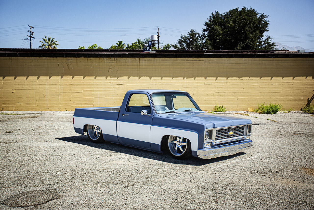 1976 Chevrolet C10 - American Racing VF485 - Custom | American Racing