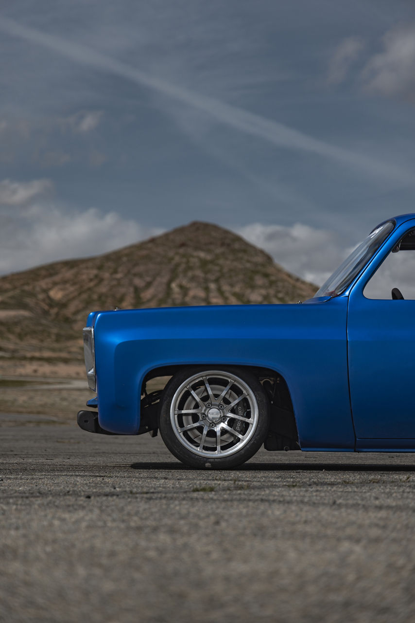 1972 Chevrolet C10 - American Racing VF529 - Polished | American Racing