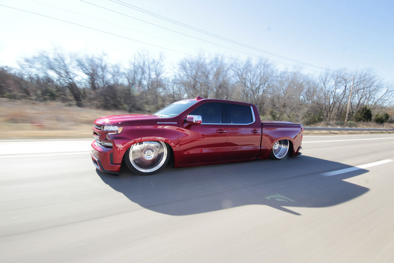 bagged chevy silverado