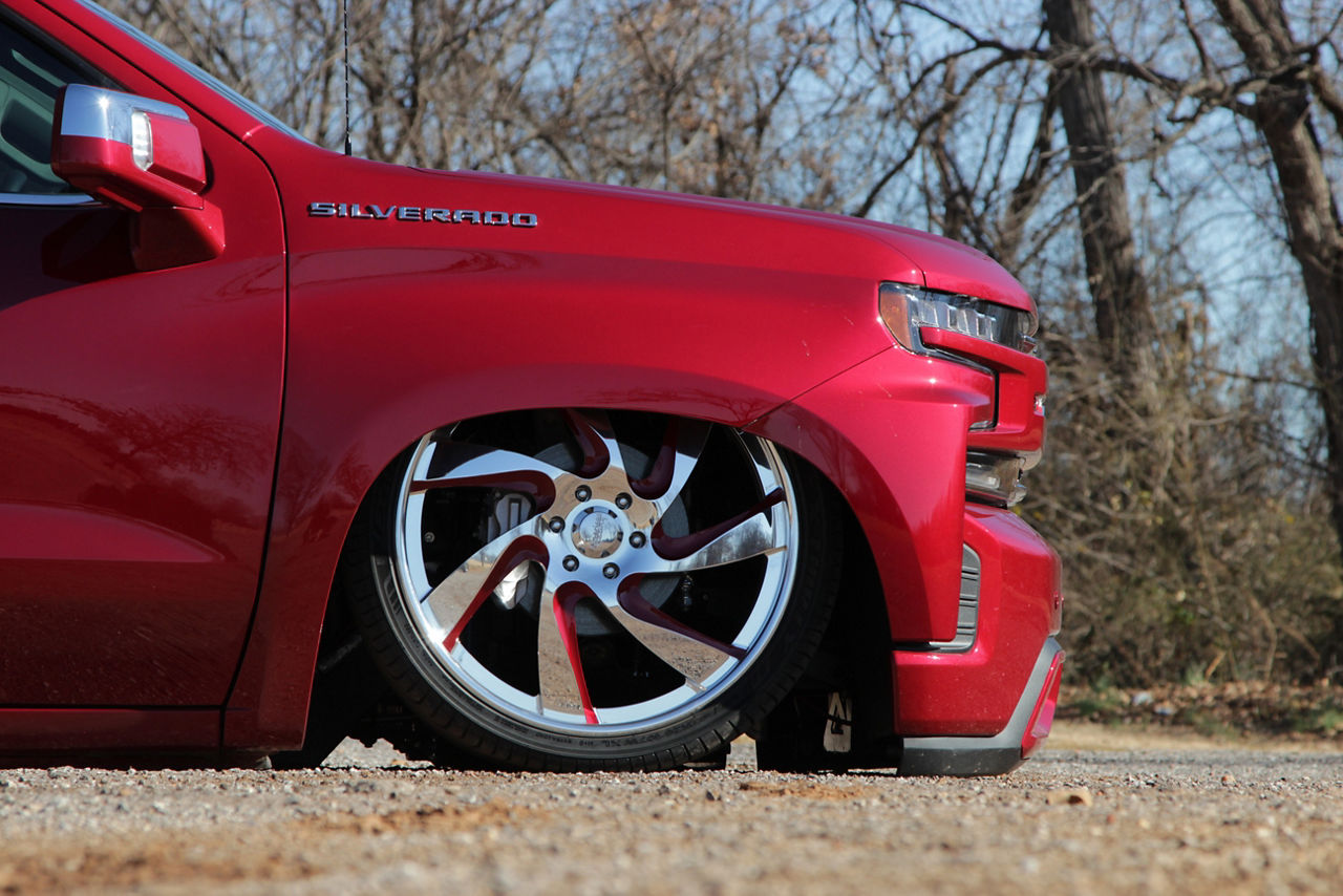 bagged chevy silverado