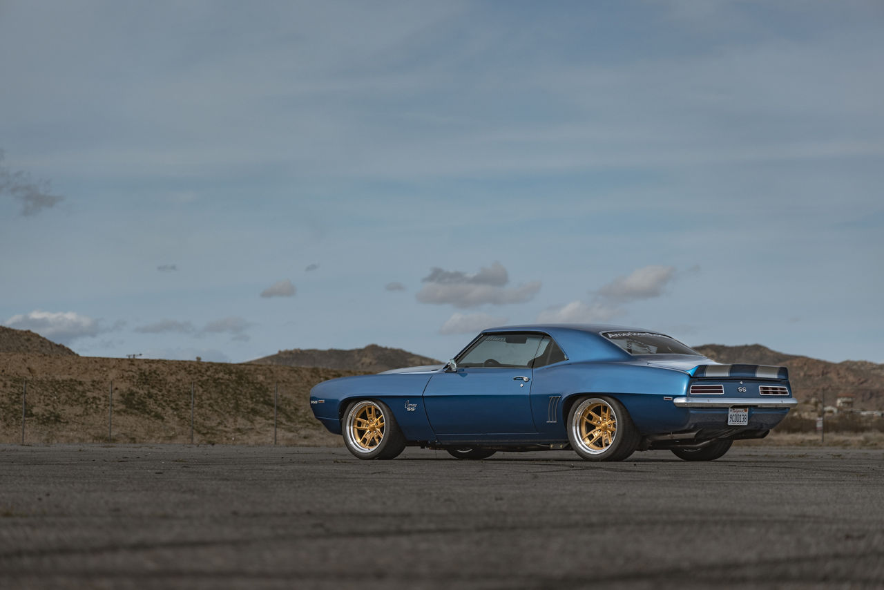 1969 Chevrolet Camaro - American Racing VF545 - Gold | American Racing