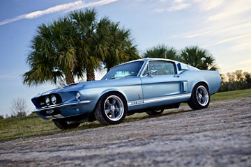 1967 Ford Mustang Shelby GT500 - American Racing CLASSIC TORQ THRUST II ...