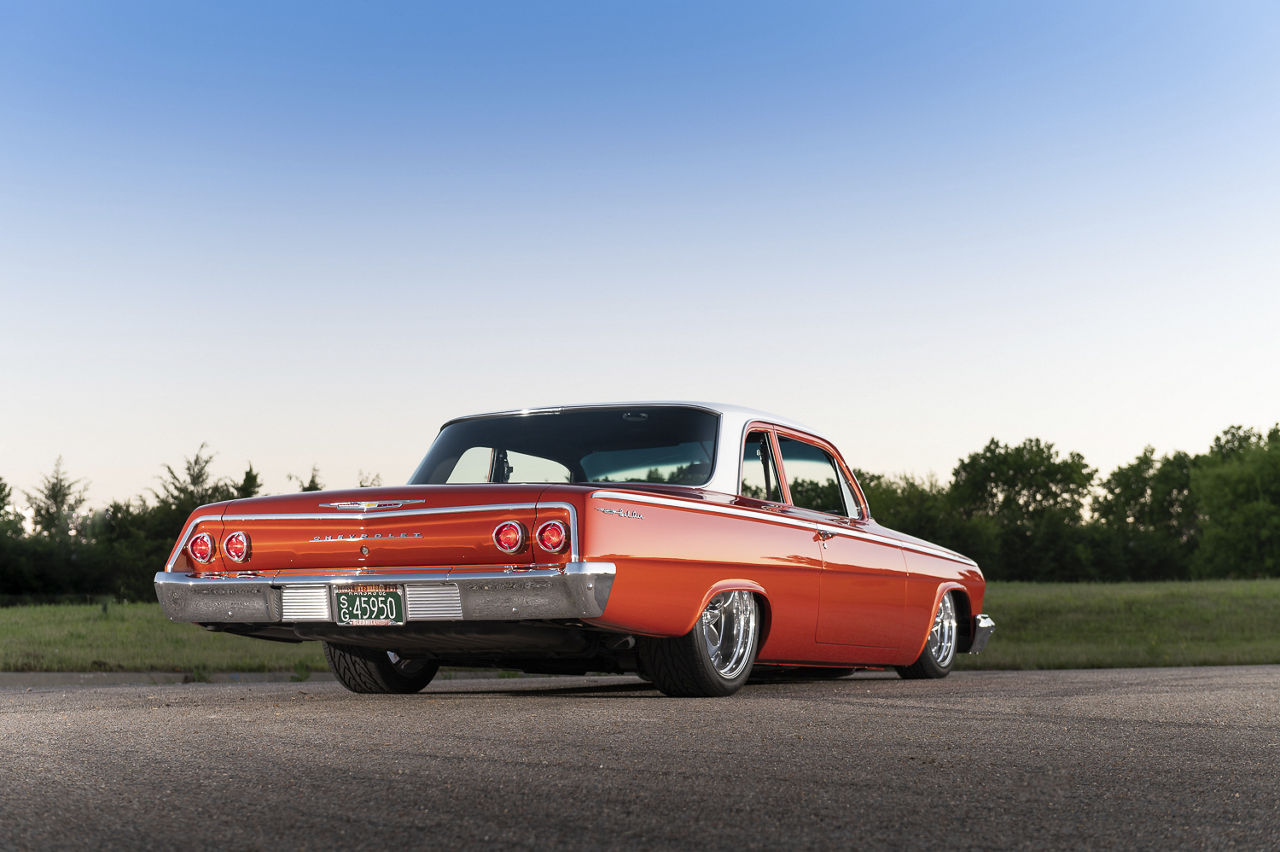 1962 Chevrolet Bel Air - American Racing TORQ THRUST II CUSTOM ...