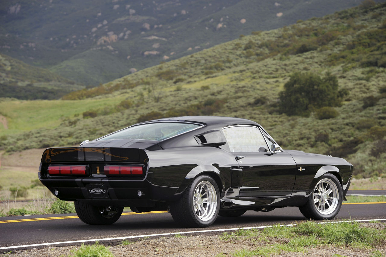 1967 Ford Mustang GT500 - American Racing SHELBY COBRA - Polished   American Racing