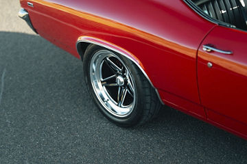 1969 Chevrolet Chevelle - American Racing GROOVE - Black | Wheel Pros