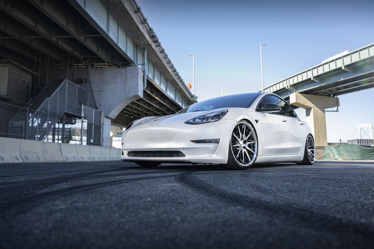 2021 Tesla Model 3 - Asanti IMPERATOR - Black | Asanti Wheels