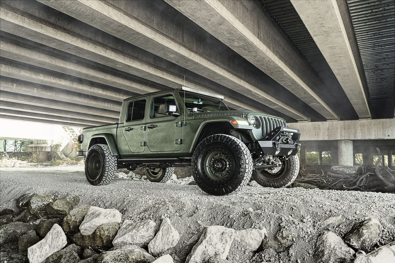 2021 Jeep Gladiator - Black Rhino CONVOY - Green