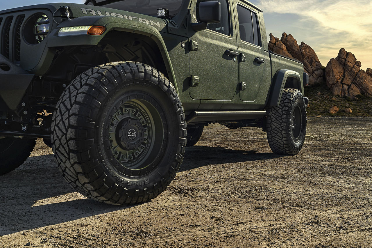 2022 Jeep Gladiator - Black Rhino ATLAS - Green