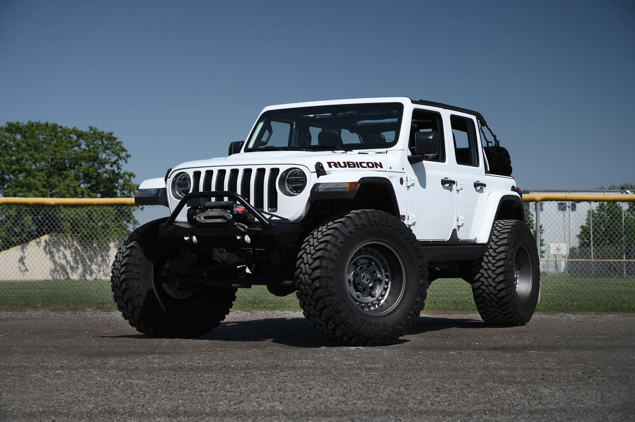 2020 Jeep Wrangler Rubicon - Black Rhino ARMORY - Black | Wheel Pros