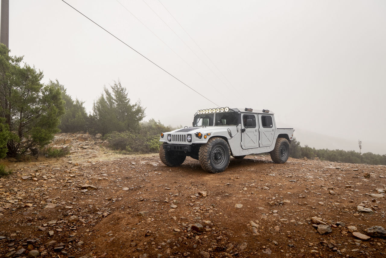 1990 AM General Humvee - Black Rhino ARMORY - Gun Metal | Black Rhino