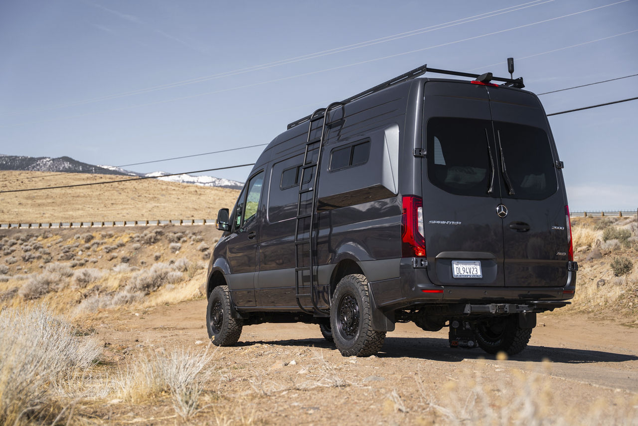 2024 Mercedes-Benz Sprinter - Black Rhino ARSENAL - Black | Wheel Pros