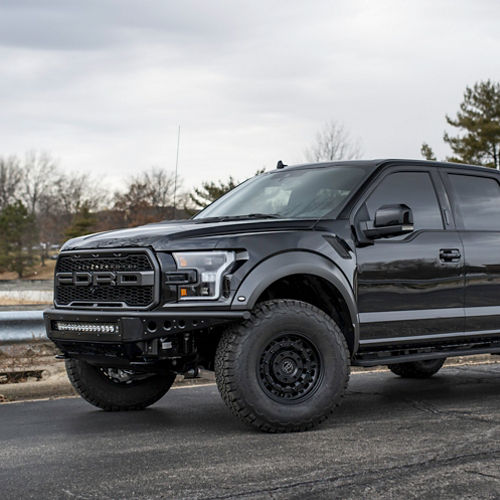 2021 Ford F150 - Black Rhino BARRAGE - Black