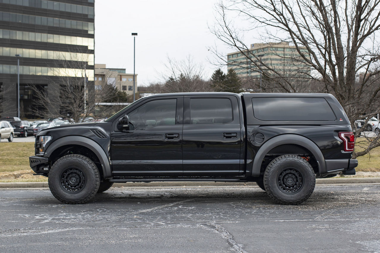 ford f150 raptor matte black