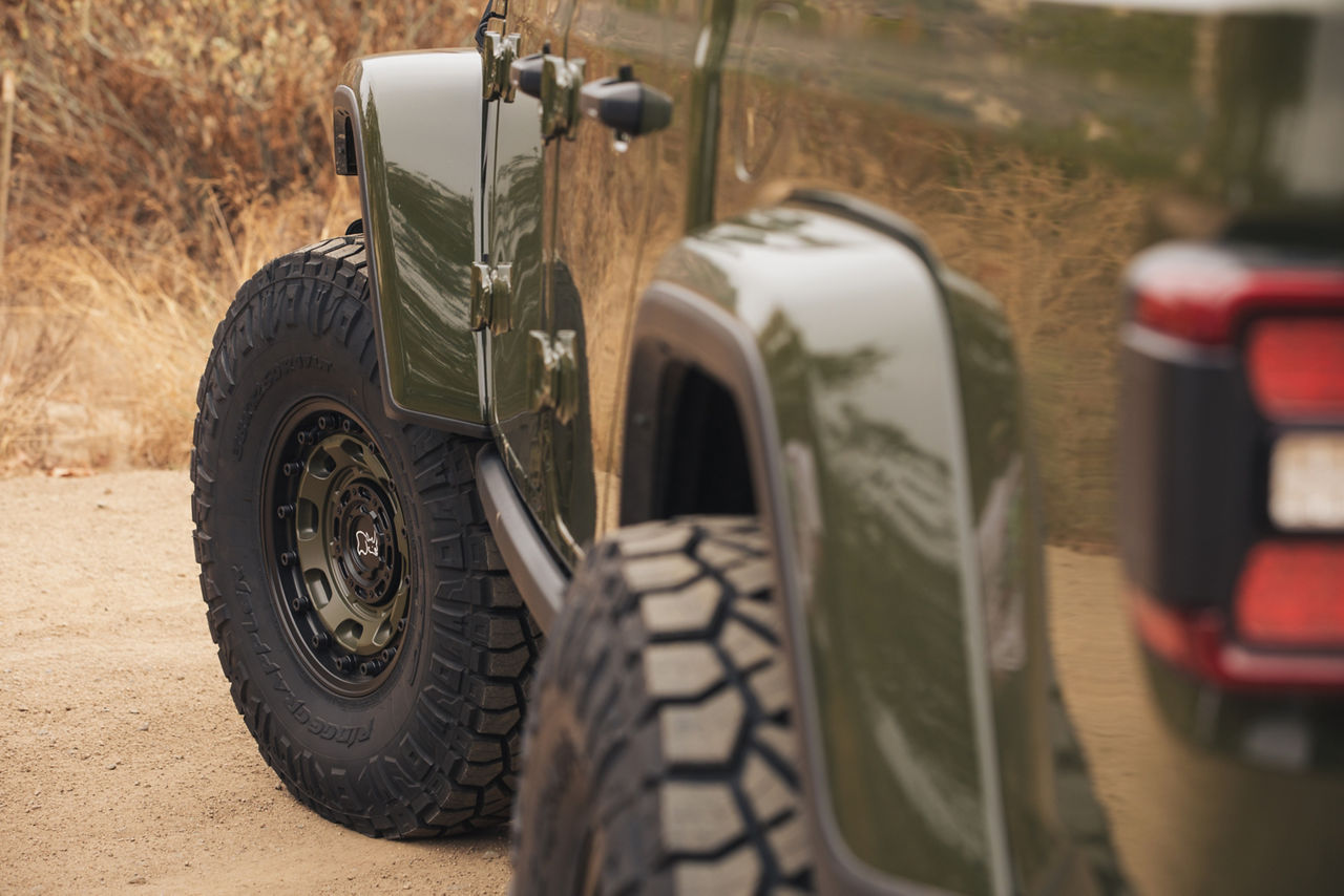 2022 Jeep Gladiator - Black Rhino ATLAS - Green