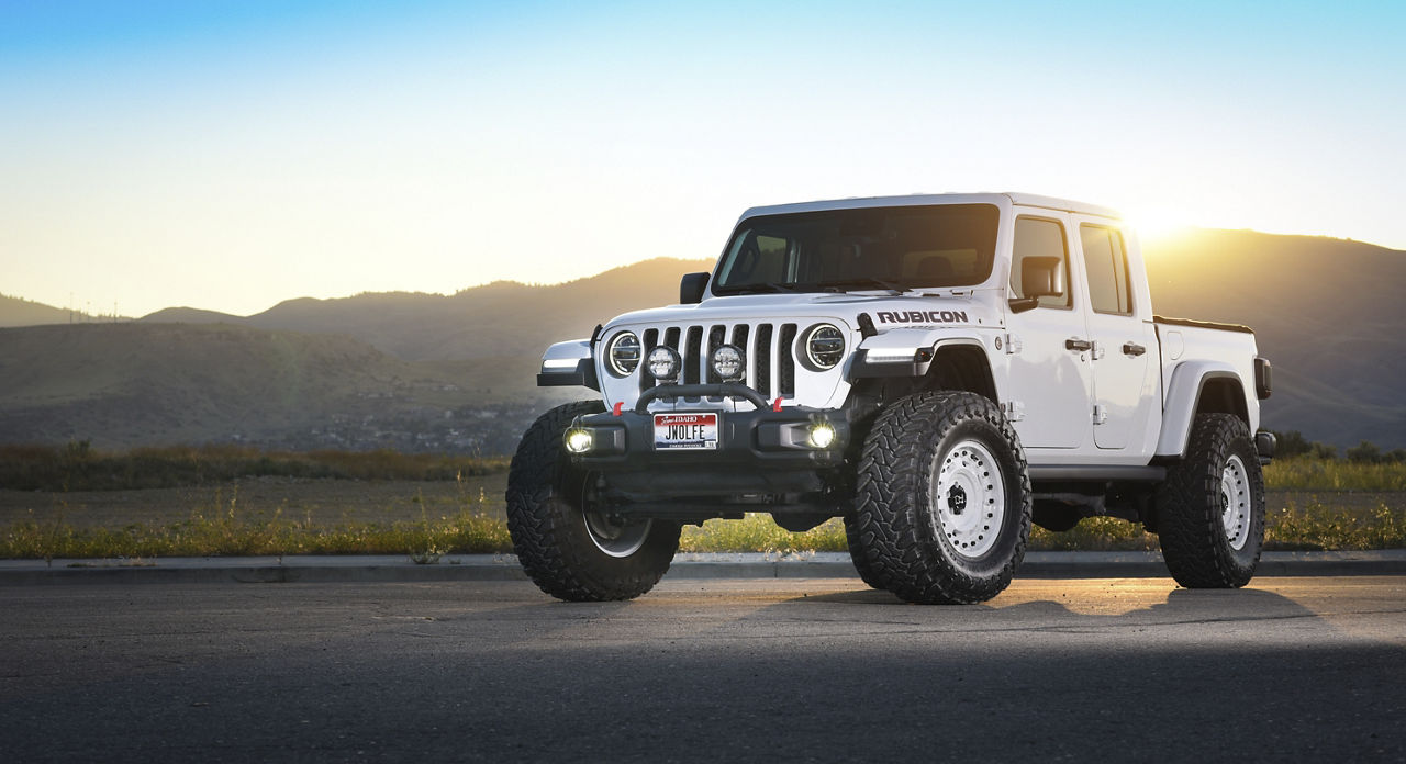 2021 Jeep Gladiator - Black Rhino AXLE - White | Black Rhino